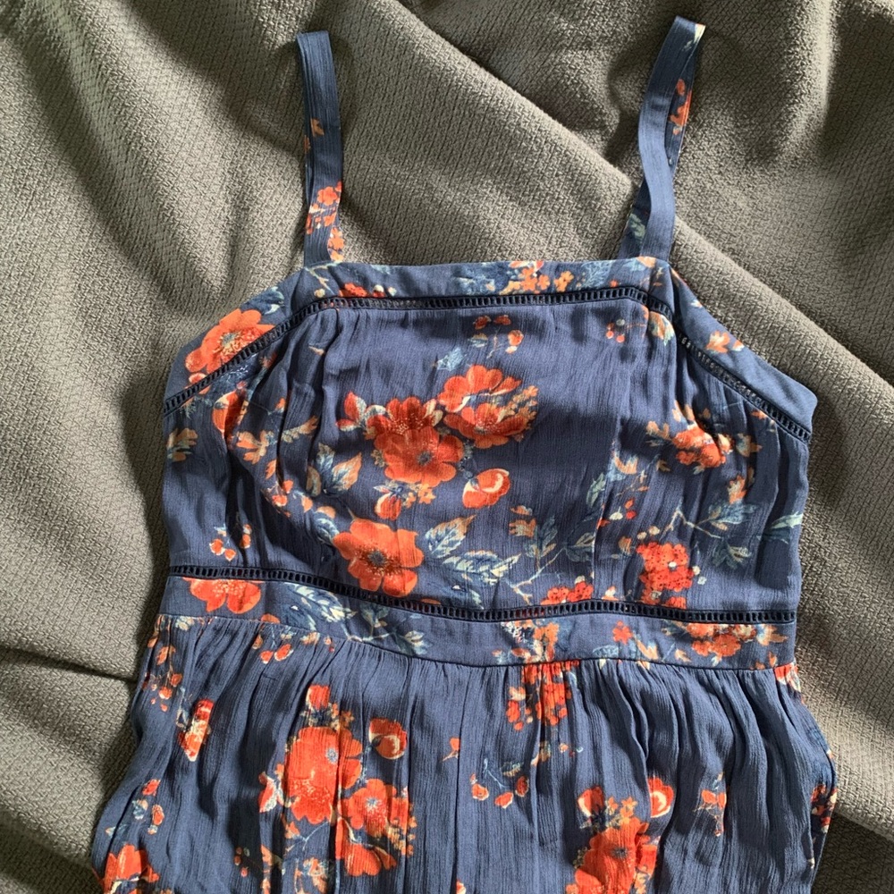 New Gorgeous Floral Print Jumpsuit With Adjustable Straps